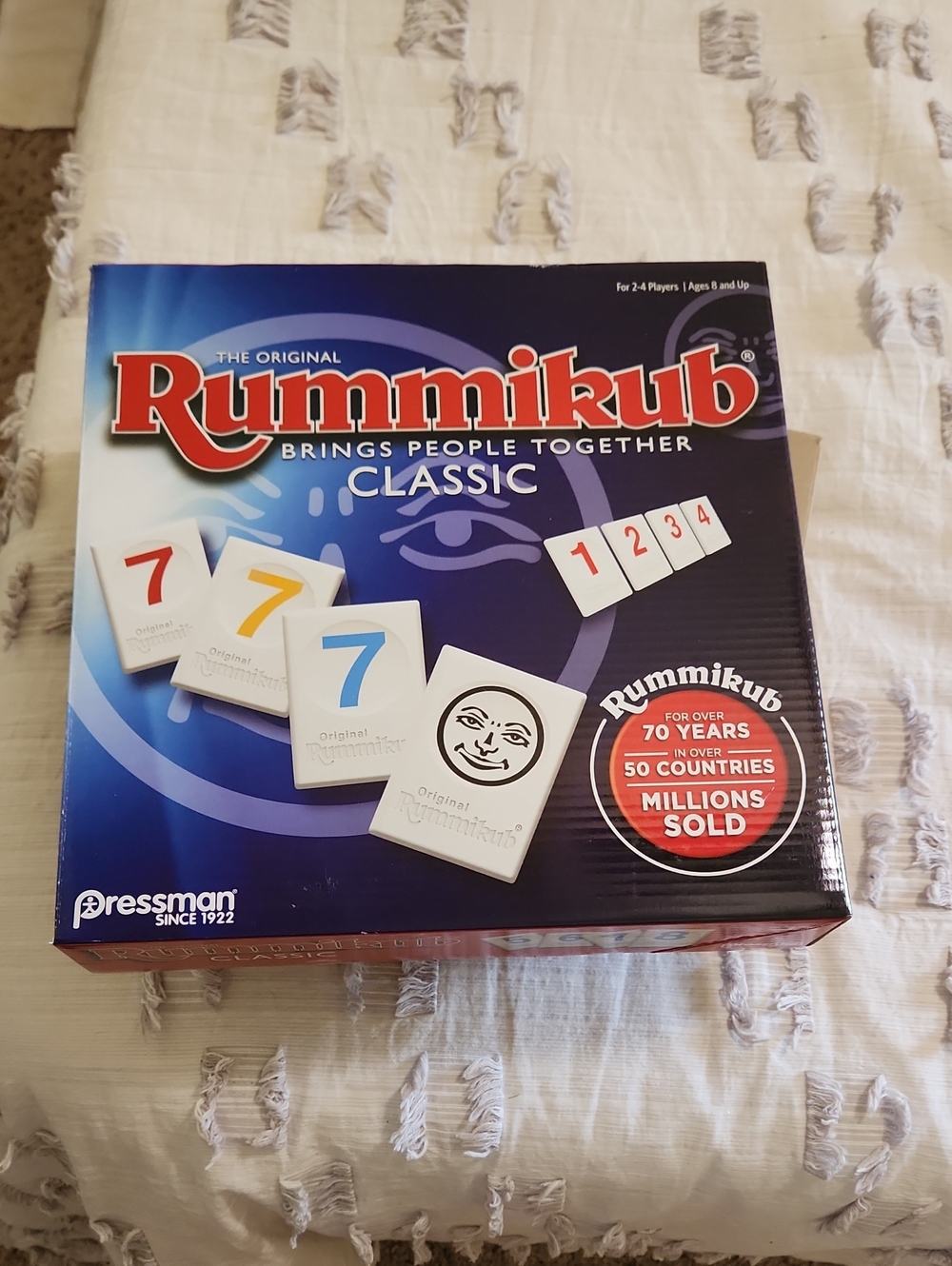 Rummikub Classic Family Tile Game - Blue